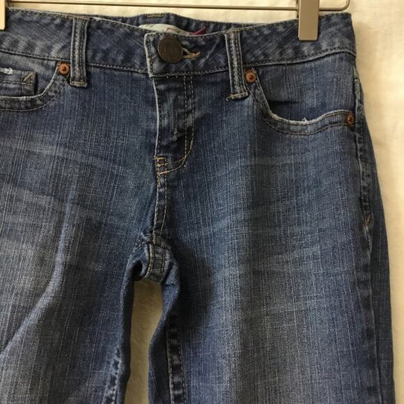 Aeropostale Blue Hailey Skinny Flare Jeans - Picture 4 of 14